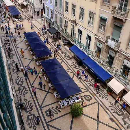 Augusta 229-5e-city Center Apt- Balcony & Elevator Apartment Lissabon
